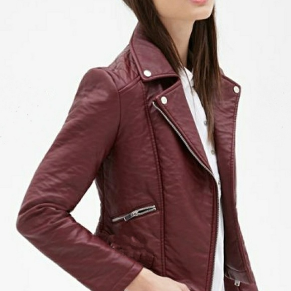 Charlotte Russe Jackets & Blazers - Charlotte Russe Leather Jacket ❤️ NWOT